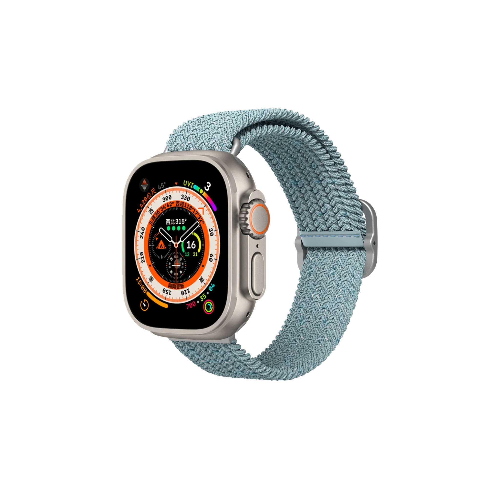 RHINOSHIELD Braided Strap for Apple Watch - Apple Watch SE (44mm) - Image 8