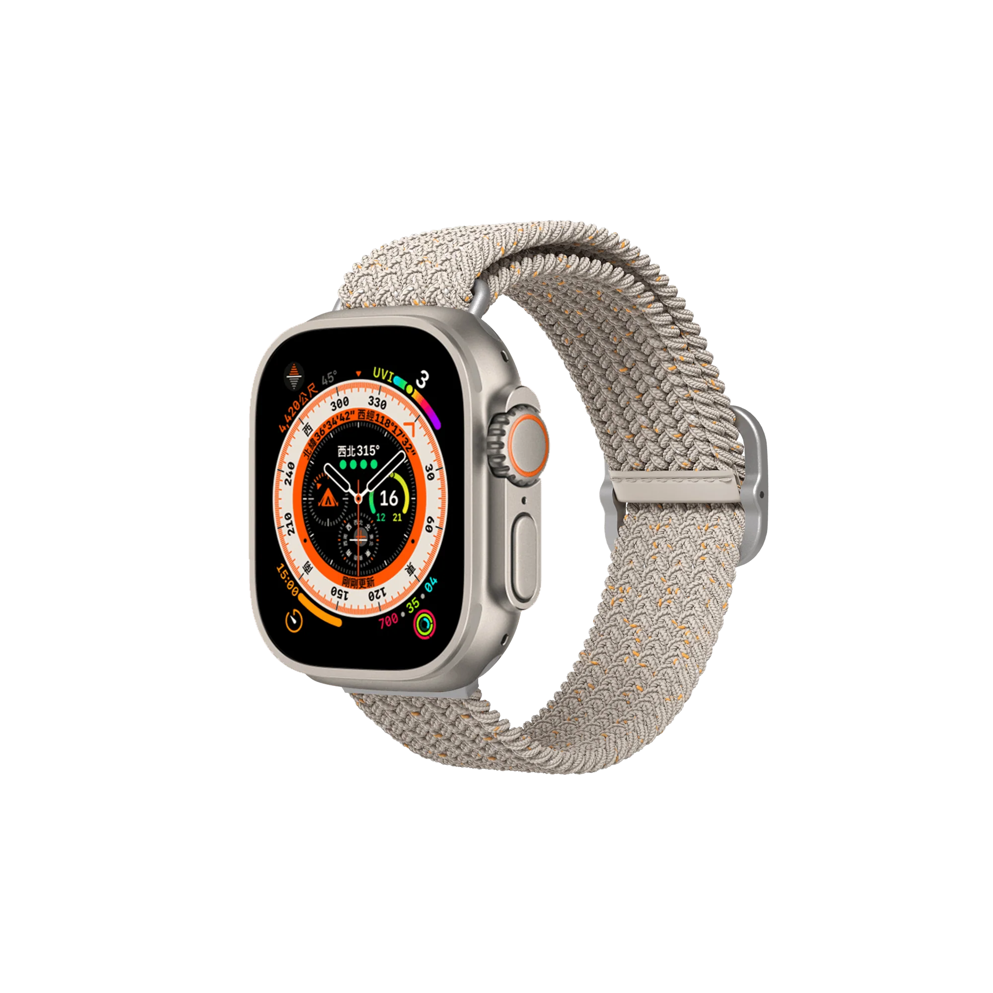 RHINOSHIELD Braided Strap for Apple Watch - Apple Watch Series 5 (44mm) - Image 7