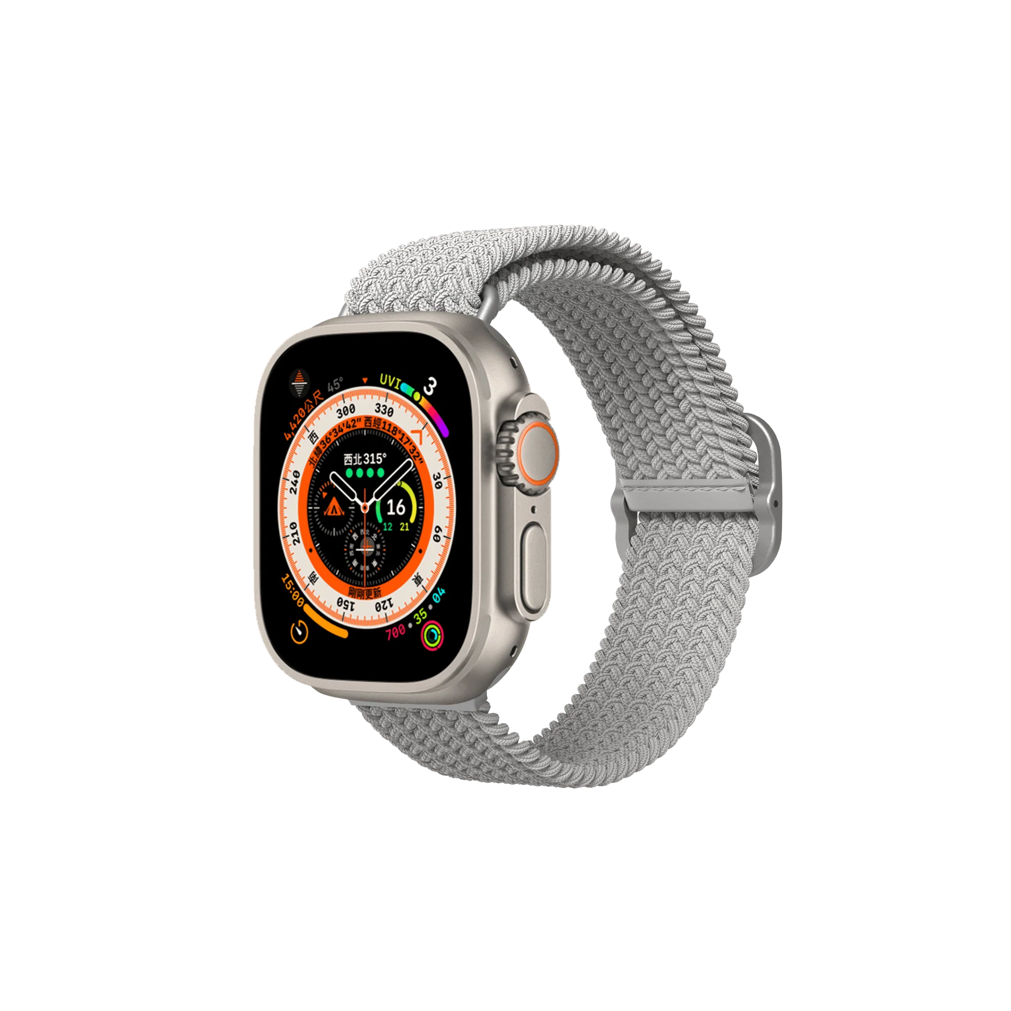 RHINOSHIELD Braided Strap for Apple Watch - Apple Watch Ultra 2 (49mm) - Image 9