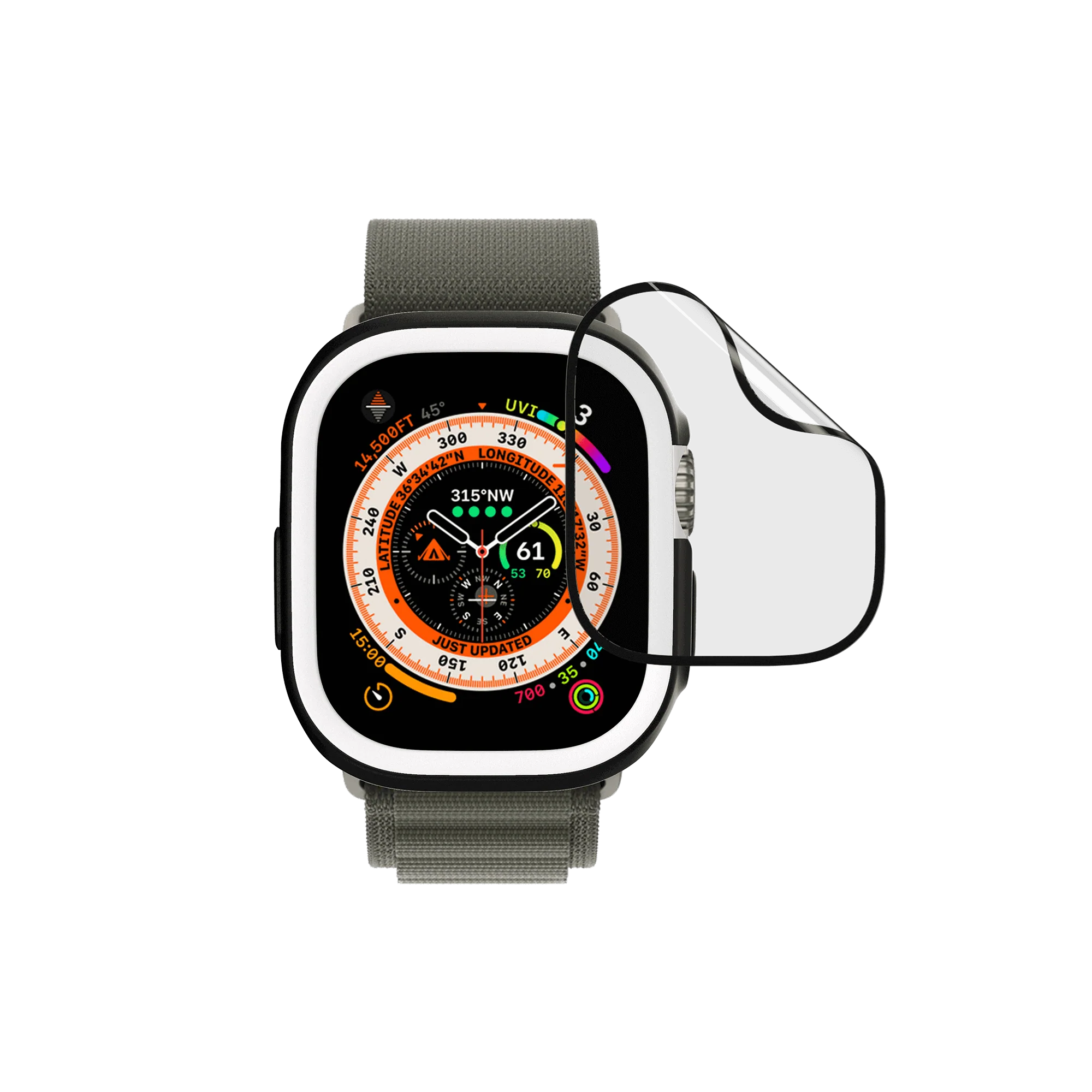 3D Impact Screen Protector - Apple Watch Ultra 49mm