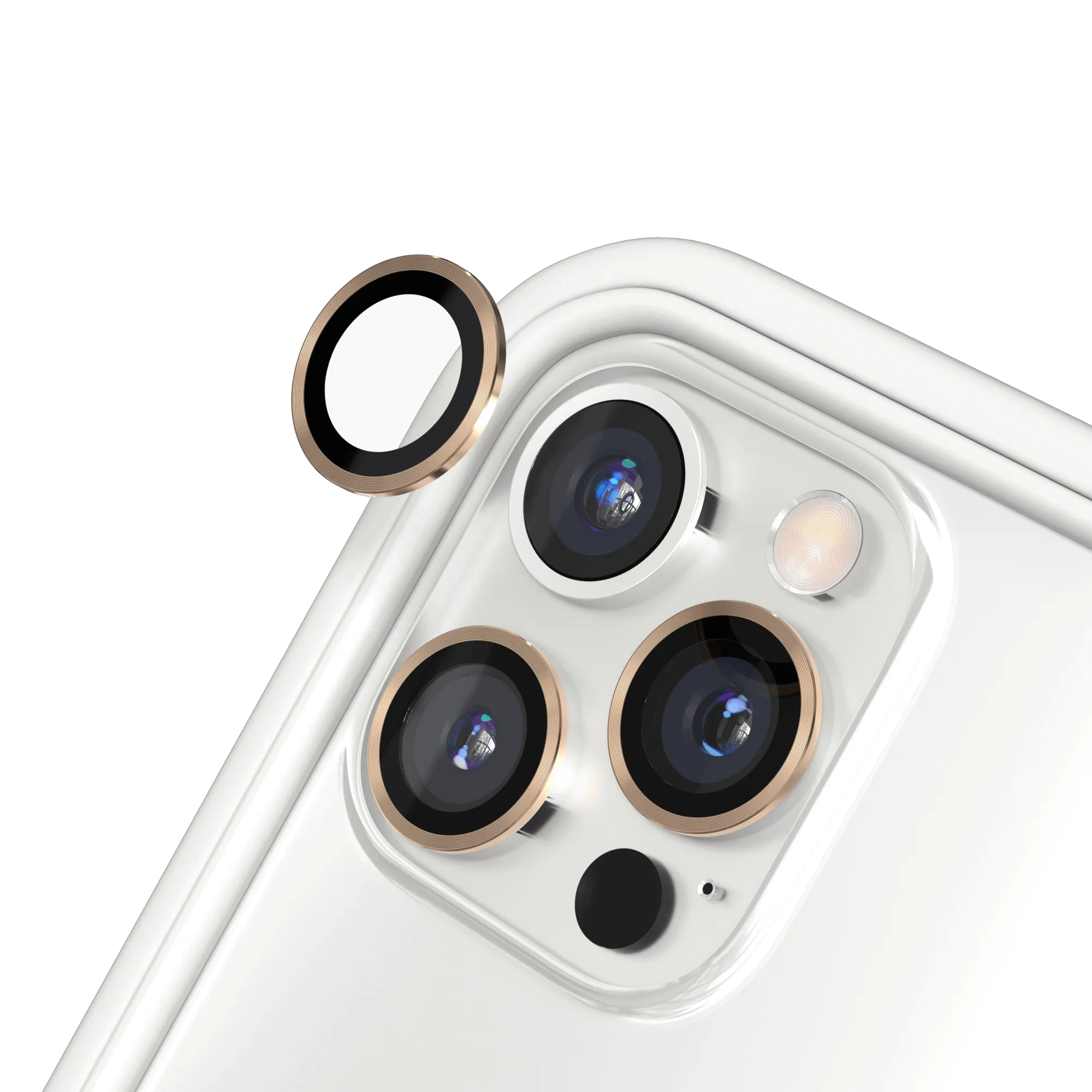 iPhone 11 Pro 9H Tempered Glass Lens Protectors - Image 4