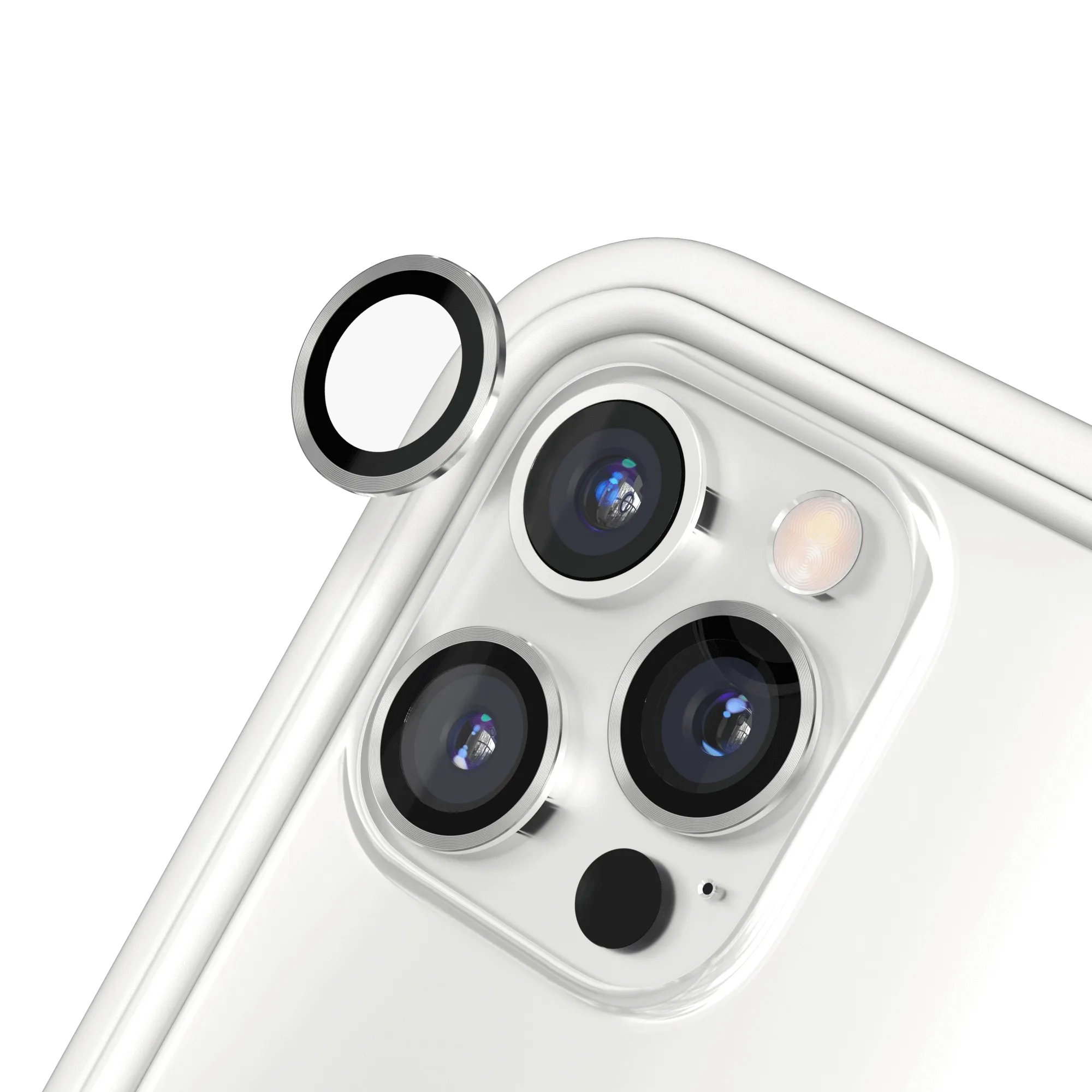 iPhone 12 Pro 9H Tempered Glass Lens Protectors - Image 3