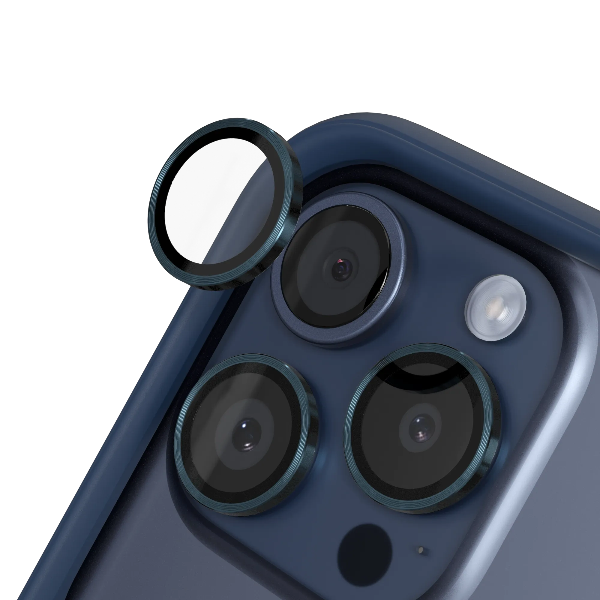 iPhone 15 Pro 9H Tempered Glass Lens Protectors - Image 2