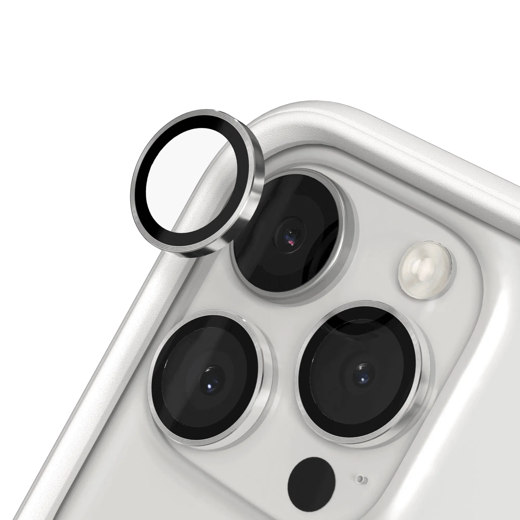 iPhone 16 Pro Max 9H Tempered Glass Lens Protectors - Image 4